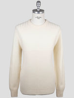 Kiton Beige Cashmere Sweater Crewneck