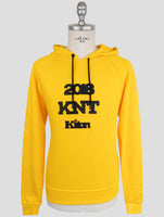 Kiton Knt Yellow Viscose Ea Sweater Hoodie