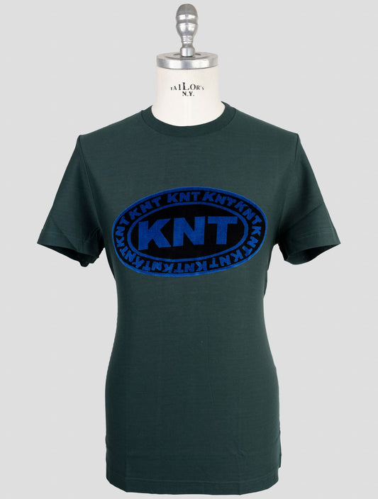 Kiton Knt Green Cotton T-Shirt