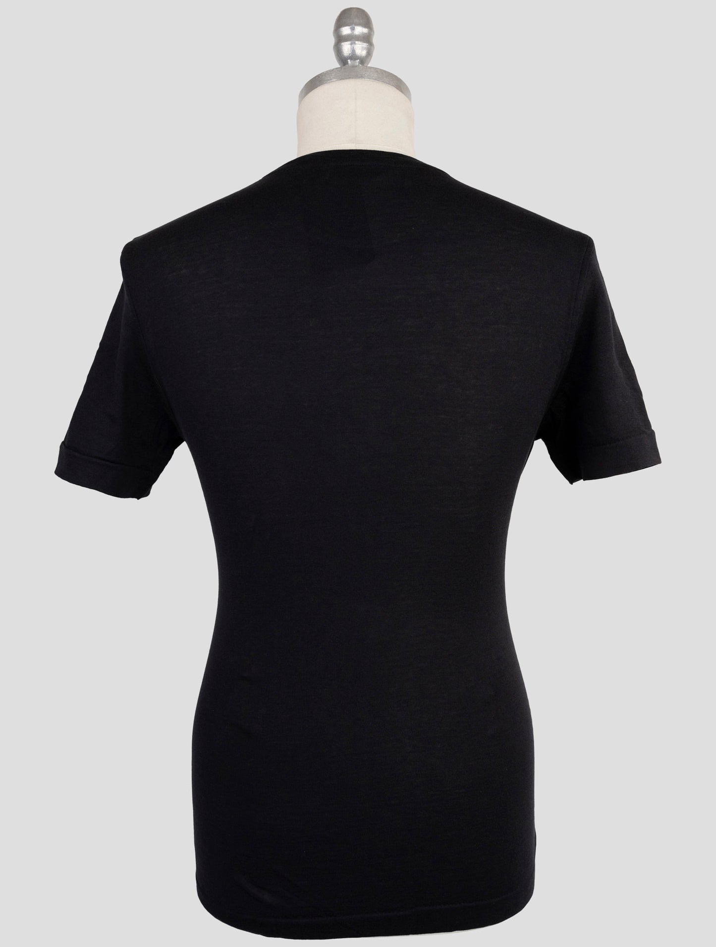 Kiton Knt Blue Cotton T-Shirt