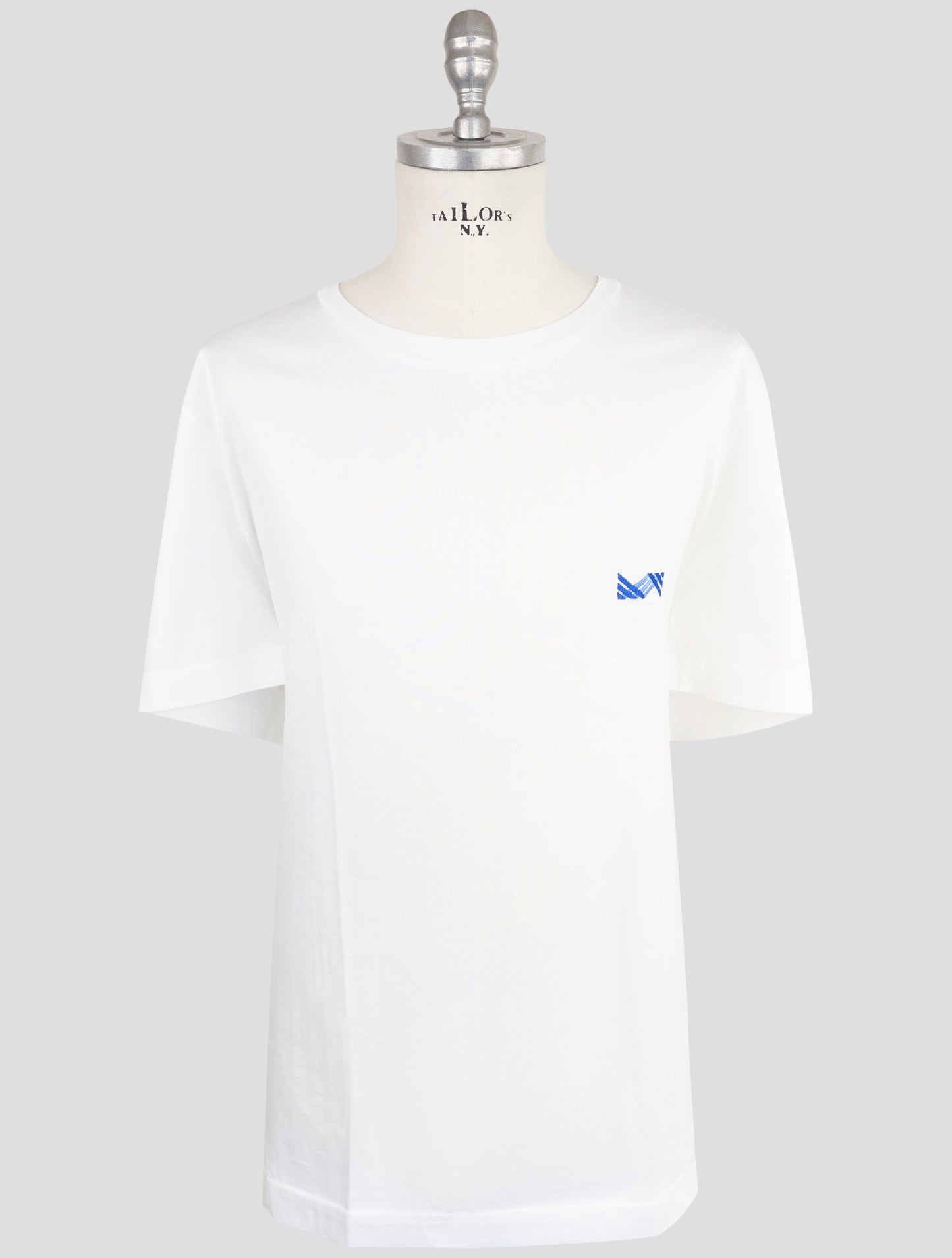 Kiton Knt White Cotton T-Shirt