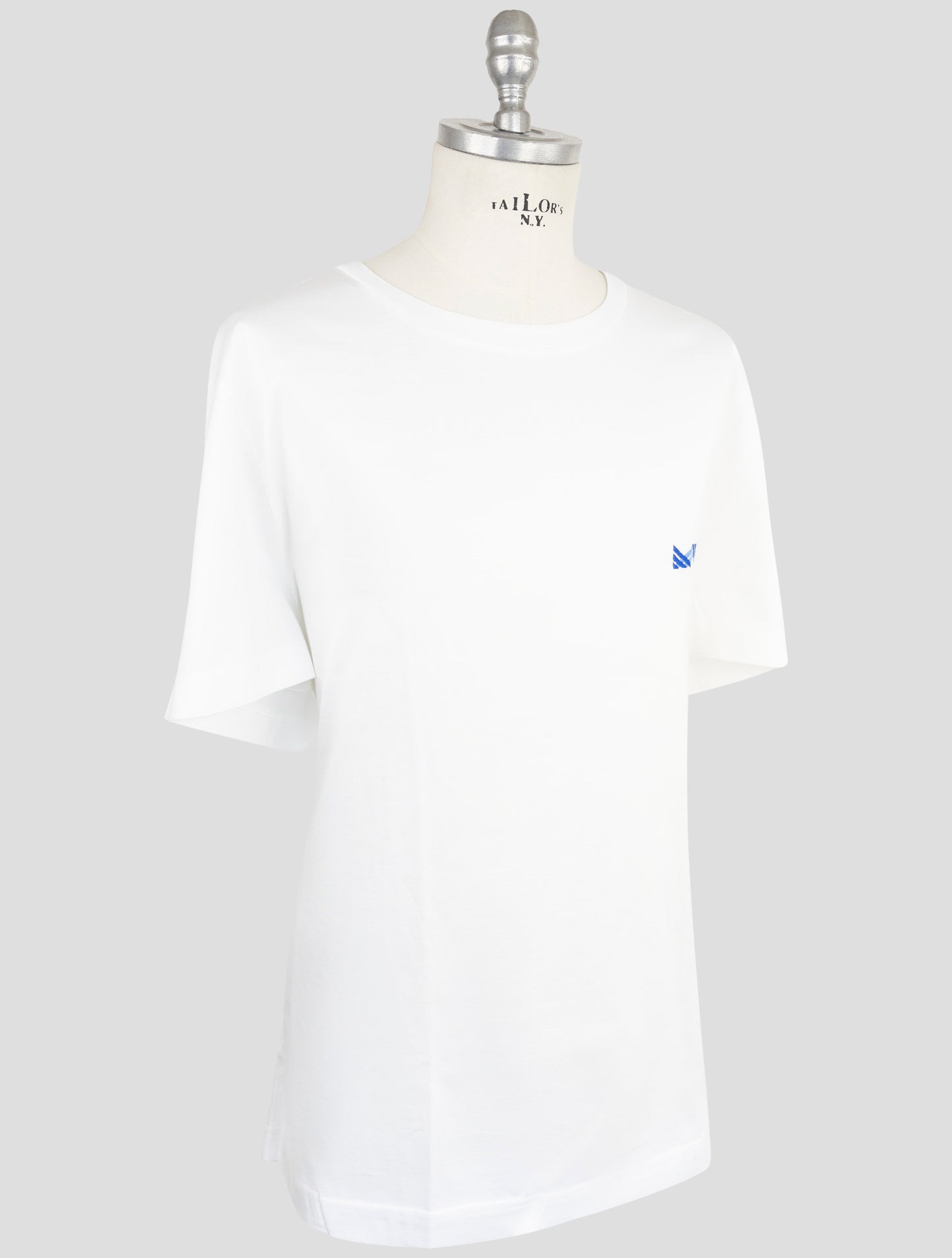 Kiton Knt White Cotton T-Shirt