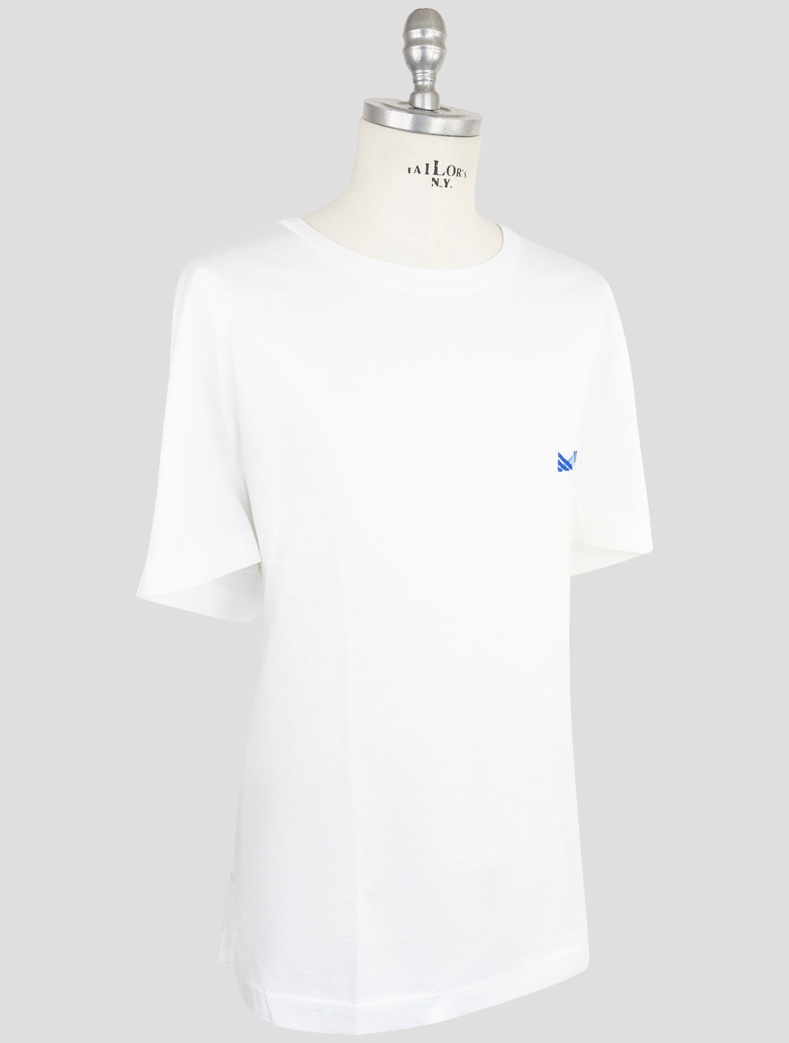Kiton Knt White Cotton T-Shirt