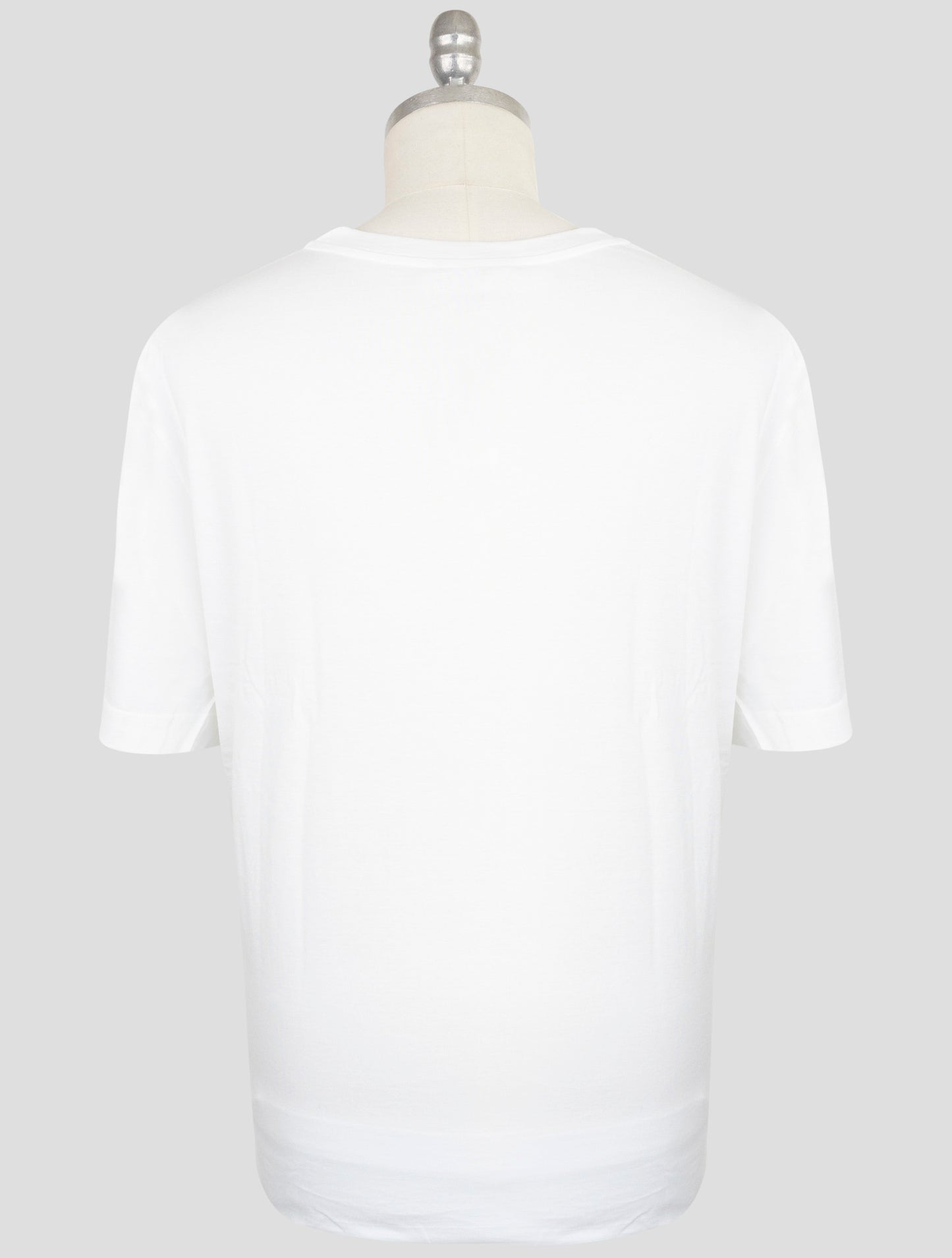 Kiton Knt White Cotton T-Shirt