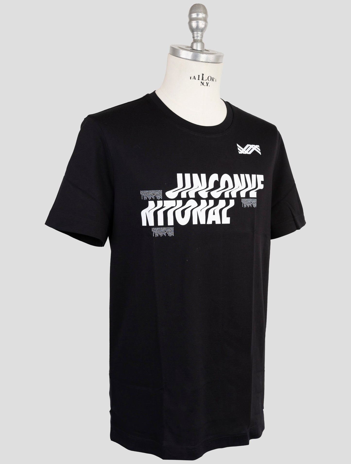 Kiton Knt Black Cotton T-Shirt