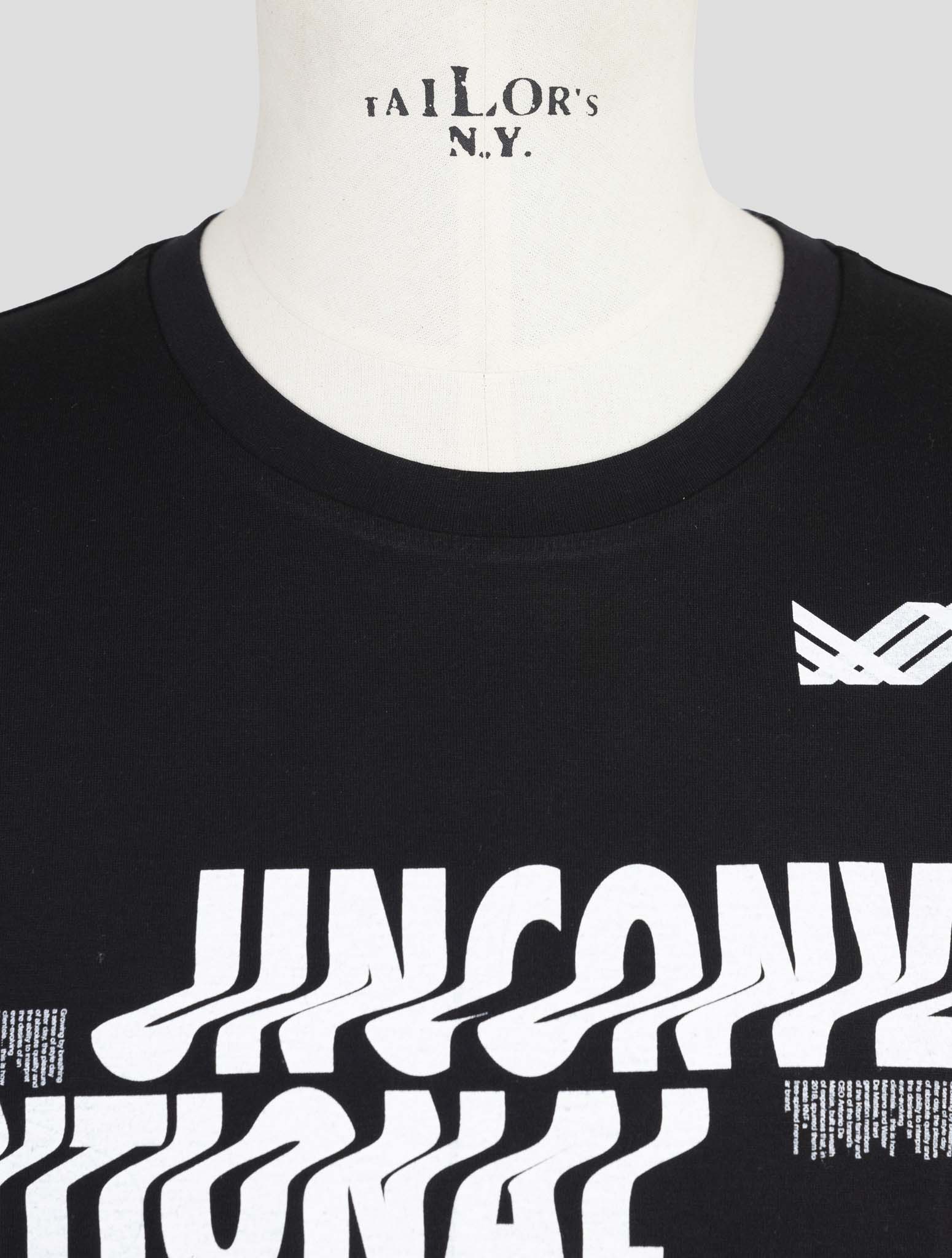 Kiton Knt Black Cotton T-Shirt