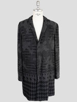 Kiton Knt Dark Gray Cashmere Pa Overcoat
