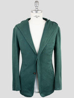 Kiton Knt Green Cotton Blazer