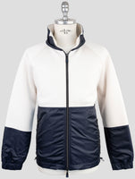 Kiton Knt White Viscose Ea Coat