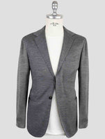 Kiton Knt Gray Cashmere Wool Pl Suit