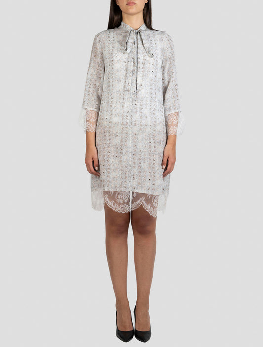 Kiton Multicolor Silk Dress