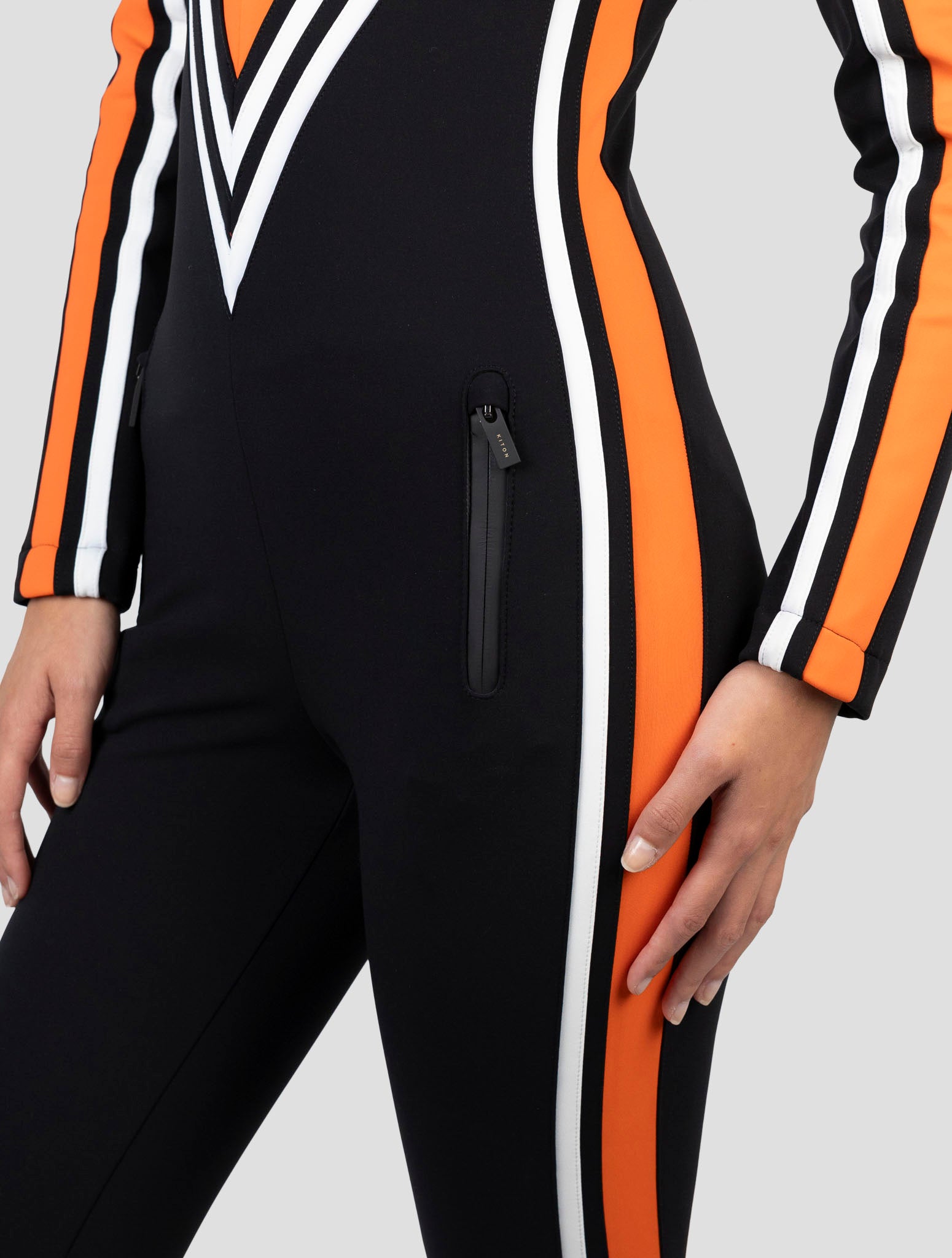 Kiton Black Pa Snowsuit