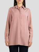 Kiton Pink Acetate Pe Shirt