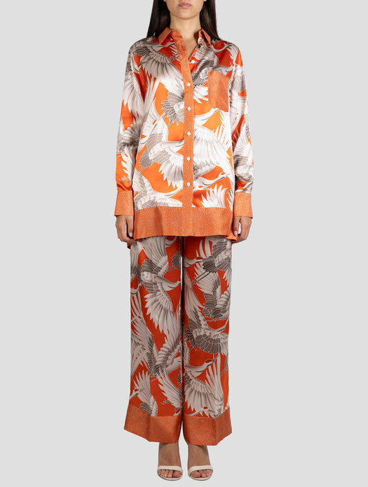 Kiton Multicolor Silk Suit