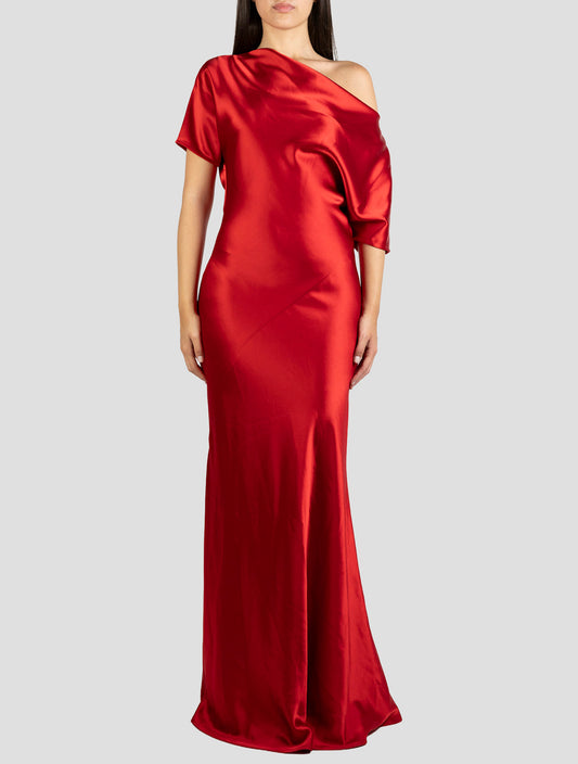 Kiton Red Ta Pe Dress