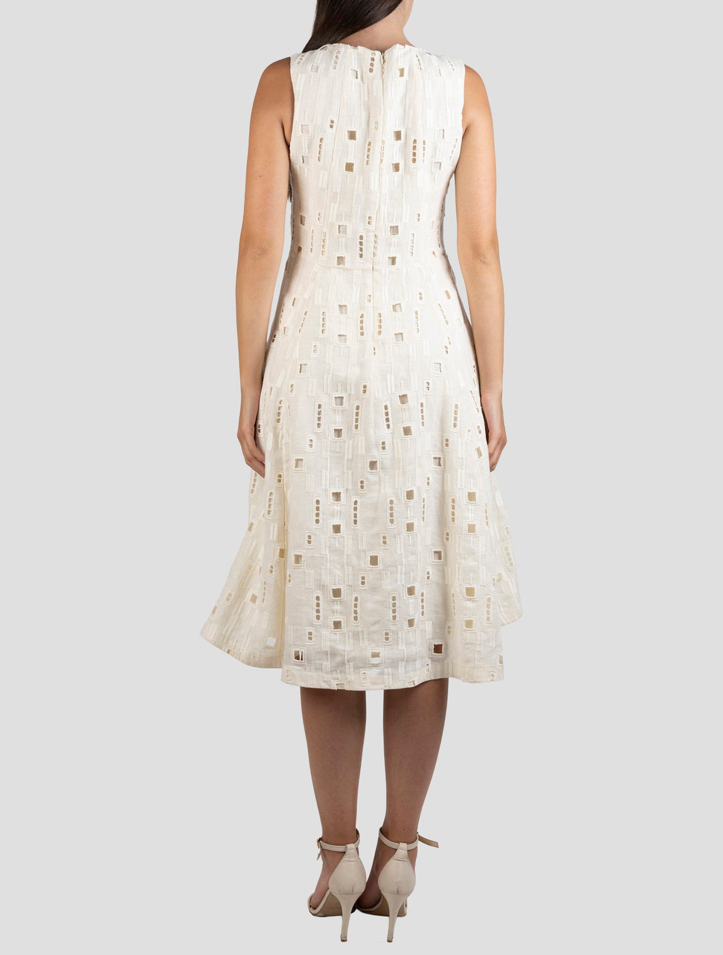 Kiton White Linen Dress