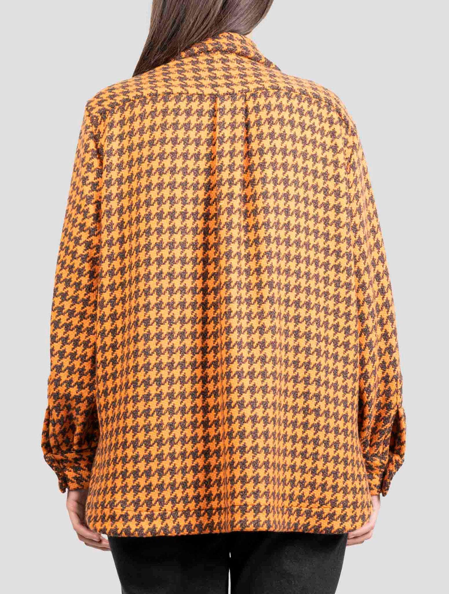 Kiton Orange Cashmere Overshirt