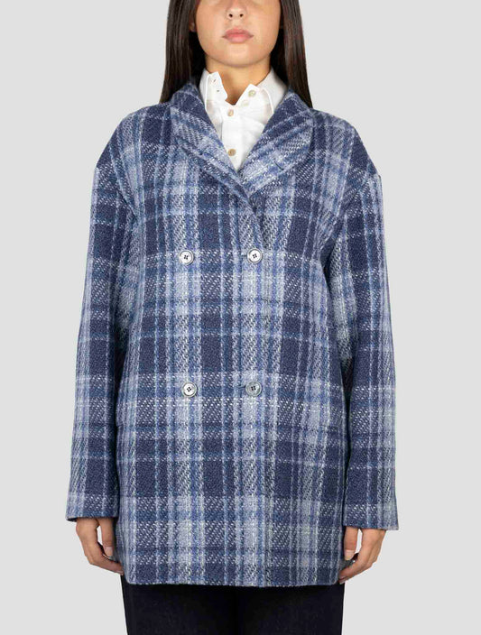 Kiton Multicolor Cashmere Overcoat