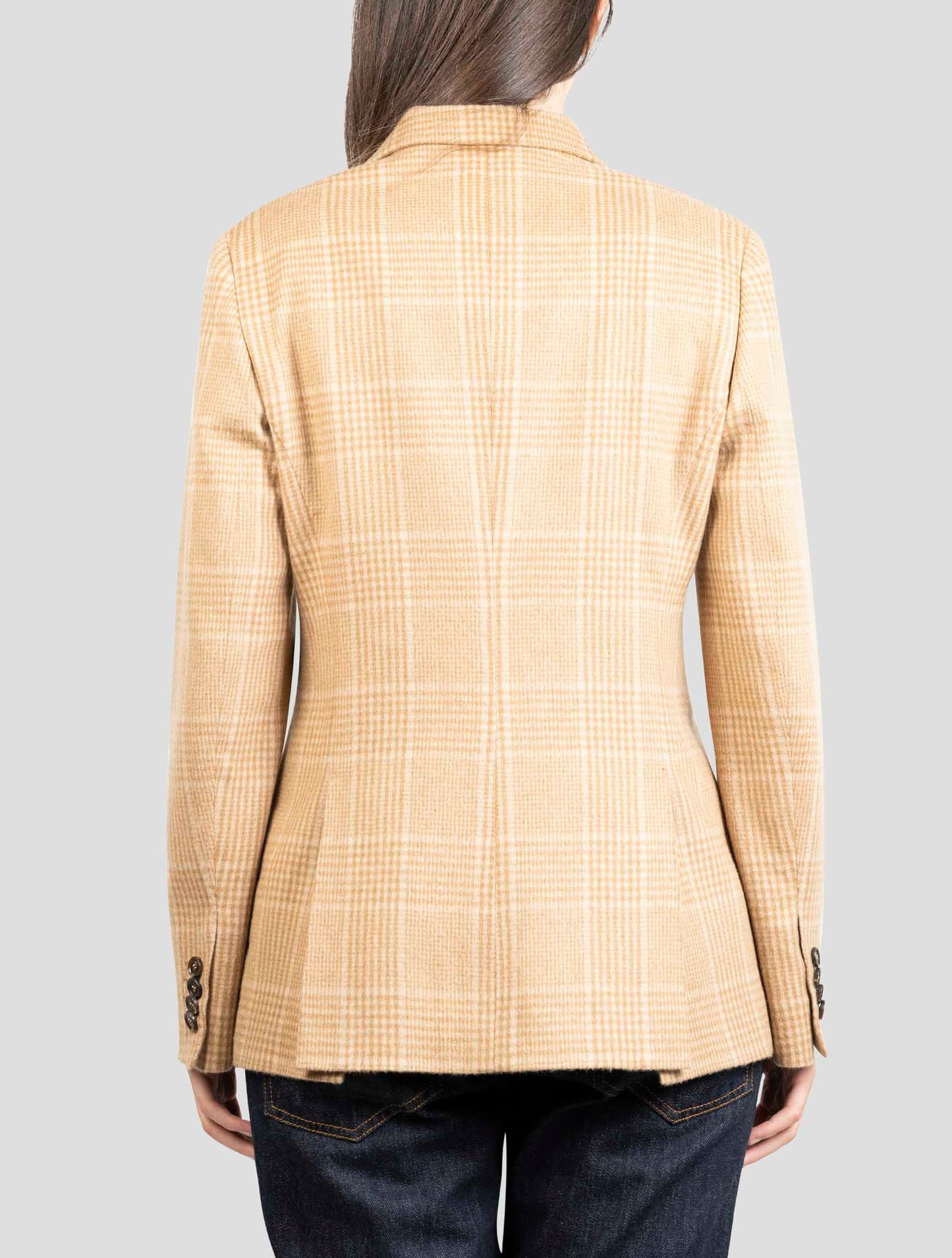 Kiton Brown Cashmere Vicuna Blazer