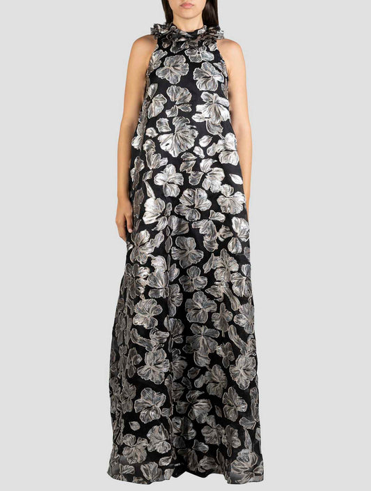 Kiton Black Silver Cotton Cashmere Ea Blazer