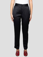 Kiton Black Cotton Ea Pants