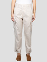 Kiton Beige Virgin Wool Pl Ea Pants