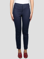 Kiton Blue Virgin Wool Cashmere Ea Pants