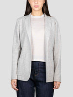 Kiton Gray Virgin Wool Cashmere Ea Blazer
