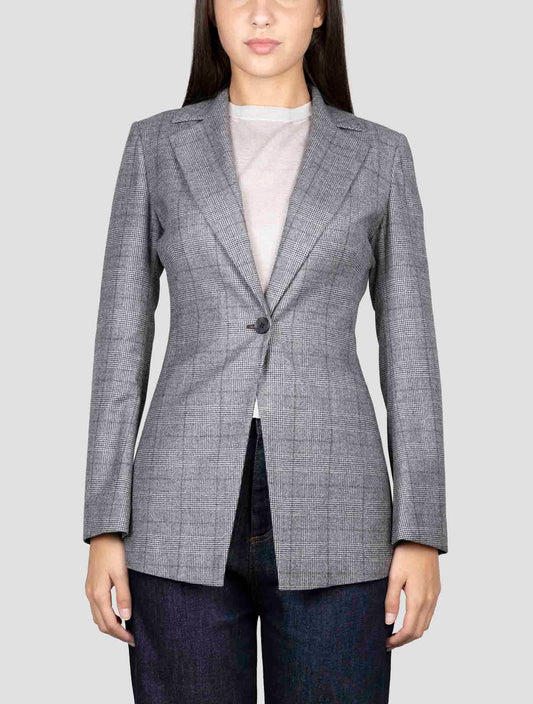 Kiton Multicolor Wool Cashmere Blazer