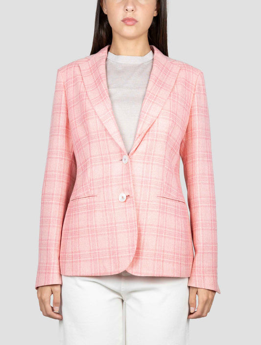Kiton Pink Cashmere Blazer
