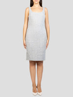 Kiton Gray Cotton Pa Pl Me Dress