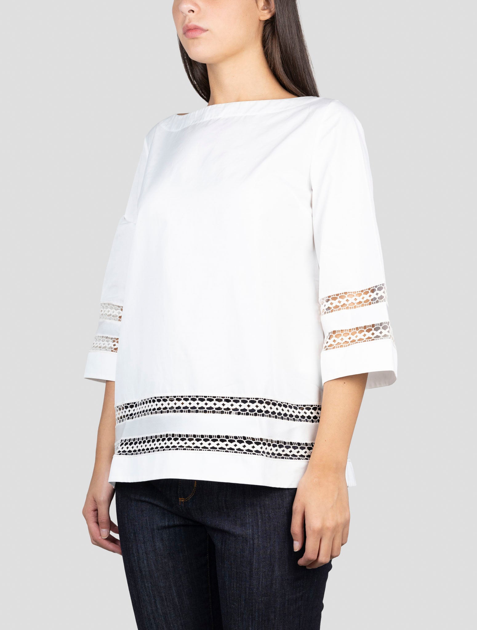 Kiton White Cotton Shirt