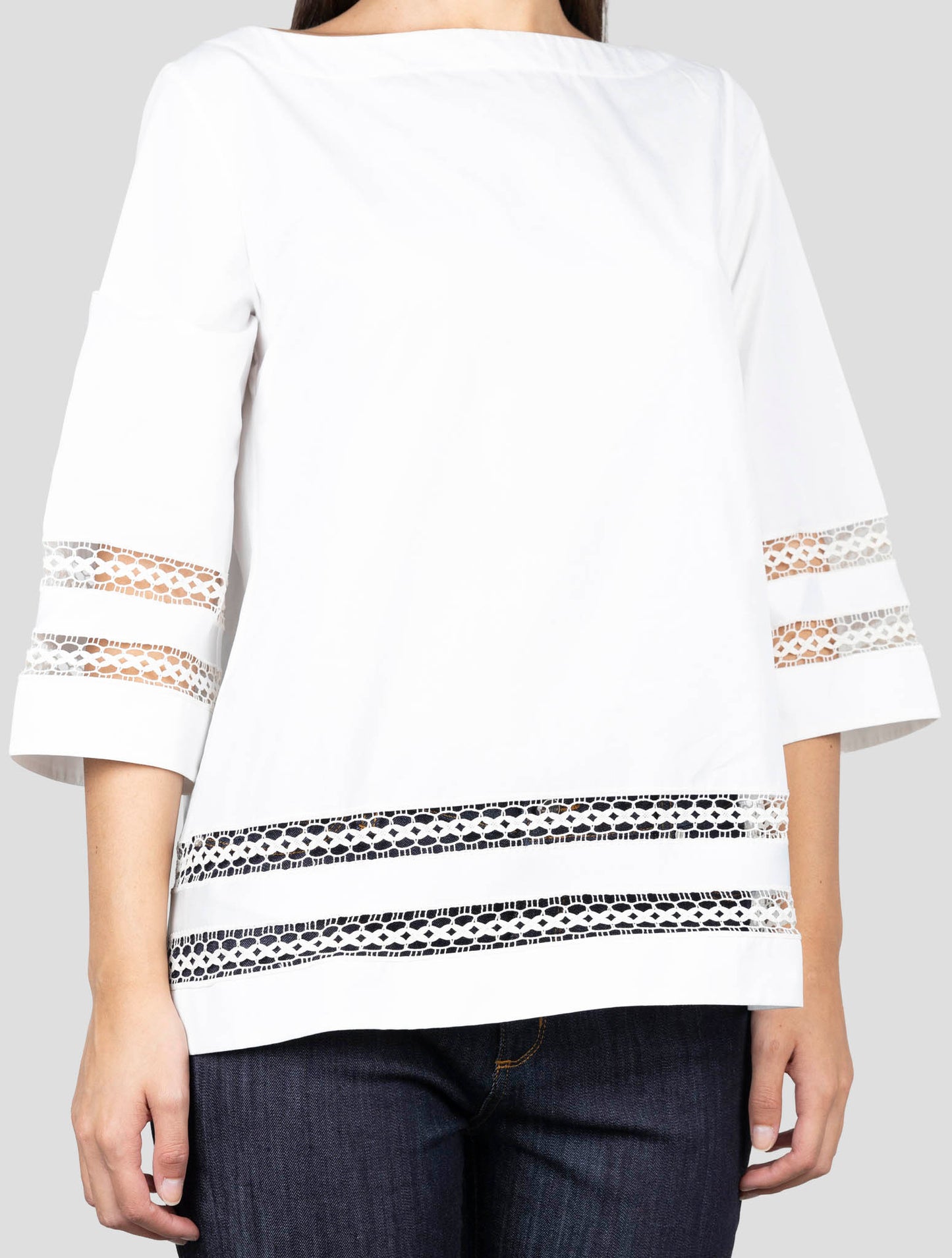 Kiton White Cotton Shirt