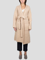 Kiton Brown Cashmere Silk Sweater Cardigan