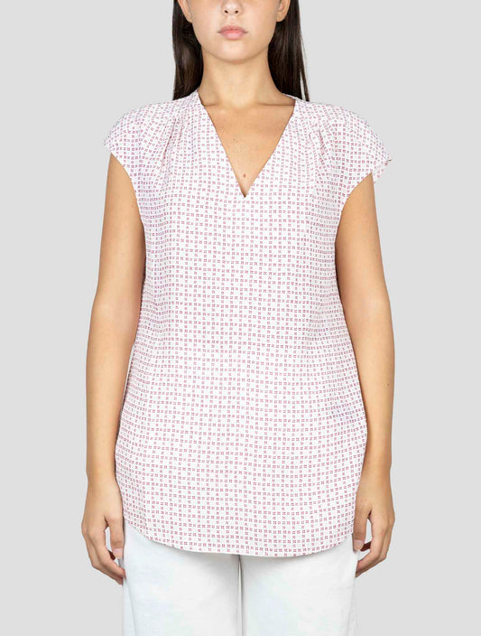 Kiton Multicolor Silk Shirt