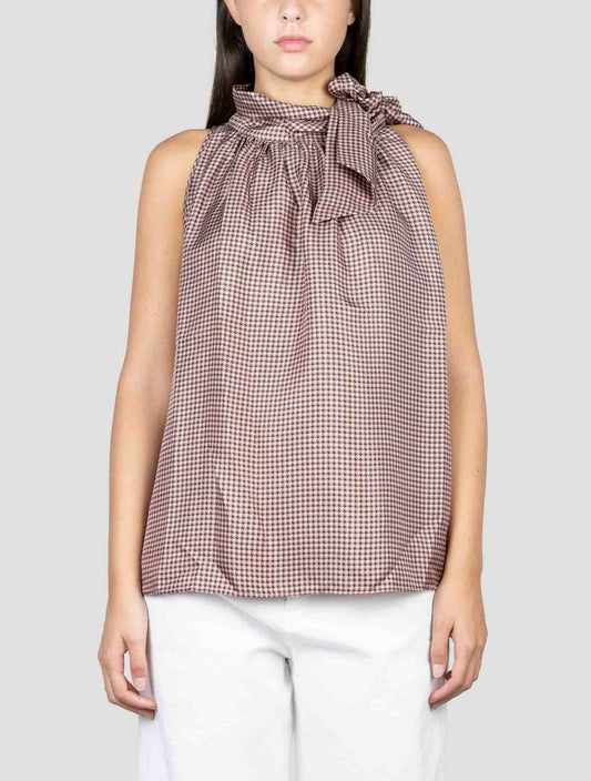 Kiton Multicolor Silk Shirt