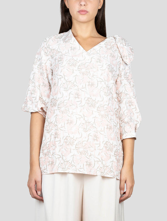 Kiton Multicolor Silk Shirt