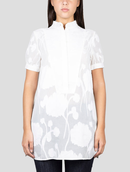 Kiton White Cotton Shirt