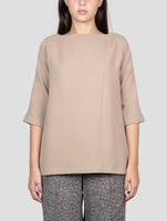 Kiton Brown Wool Shirt