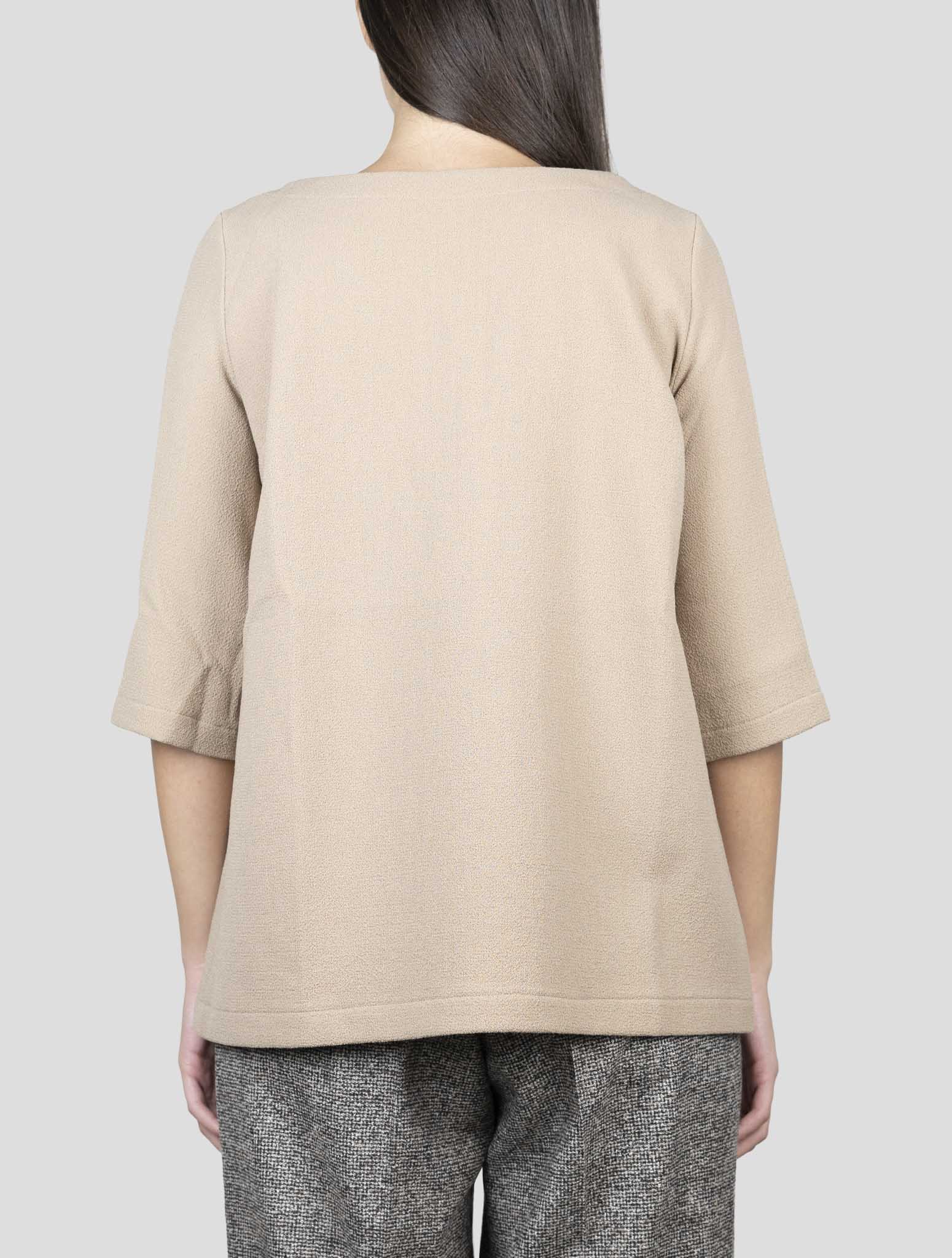 Kiton Brown Wool Shirt