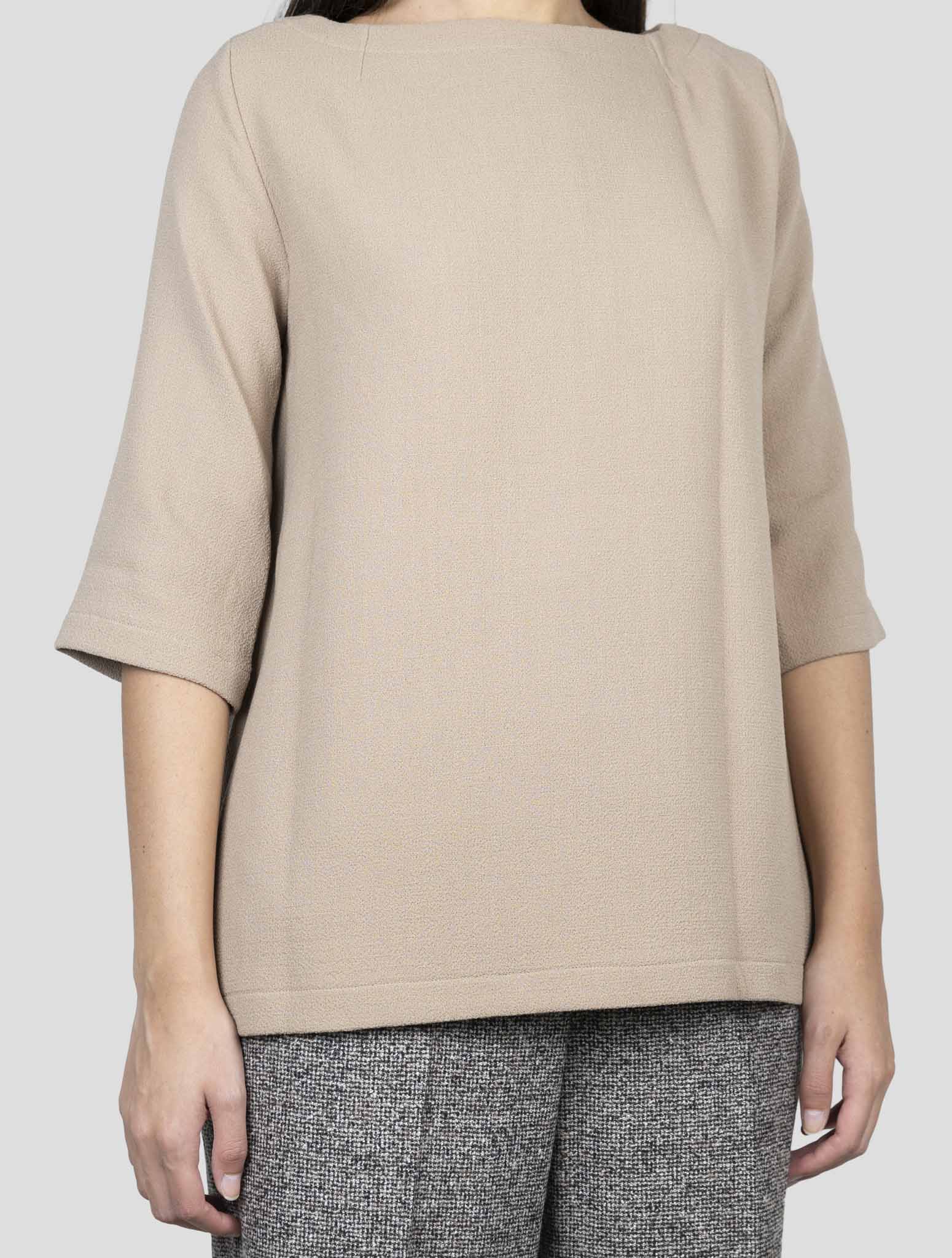 Kiton Brown Wool Shirt