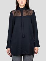 Kiton Black Silk Shirt