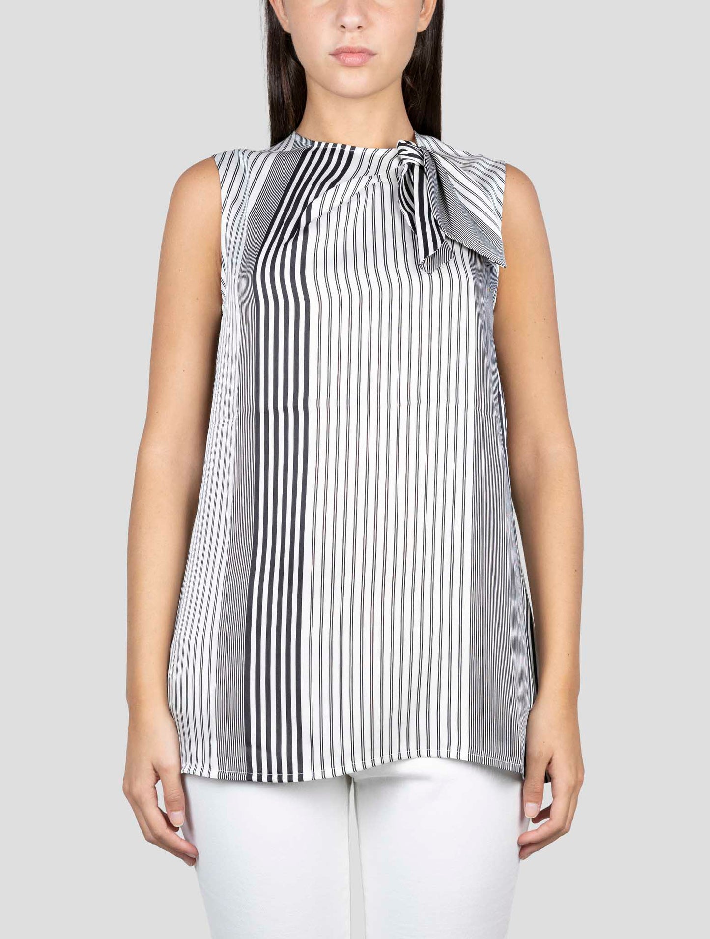 Kiton Black White Pl Shirt