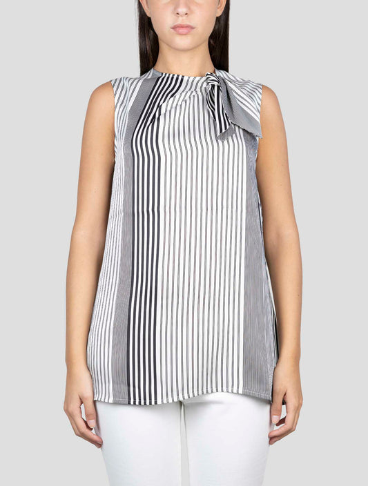 Kiton Black White Pl Shirt