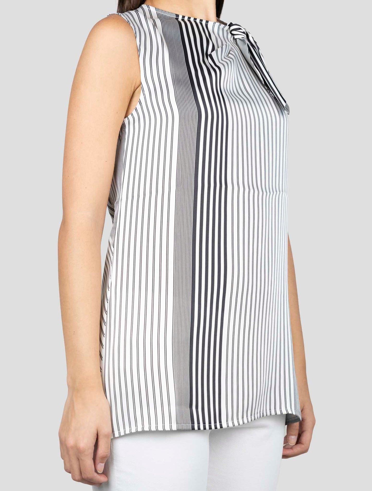 Kiton Black White Pl Shirt