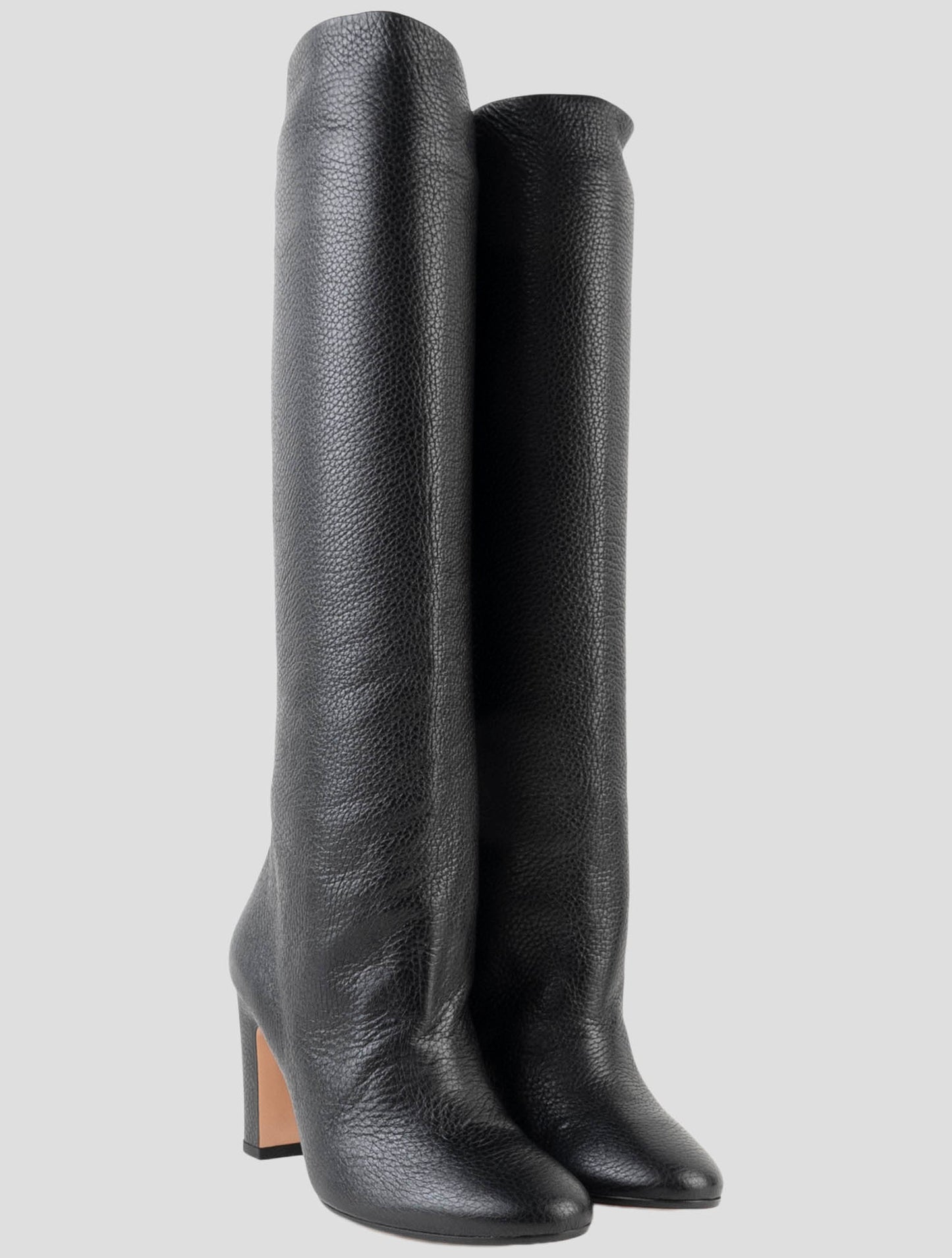 Kiton Black Leather Boots