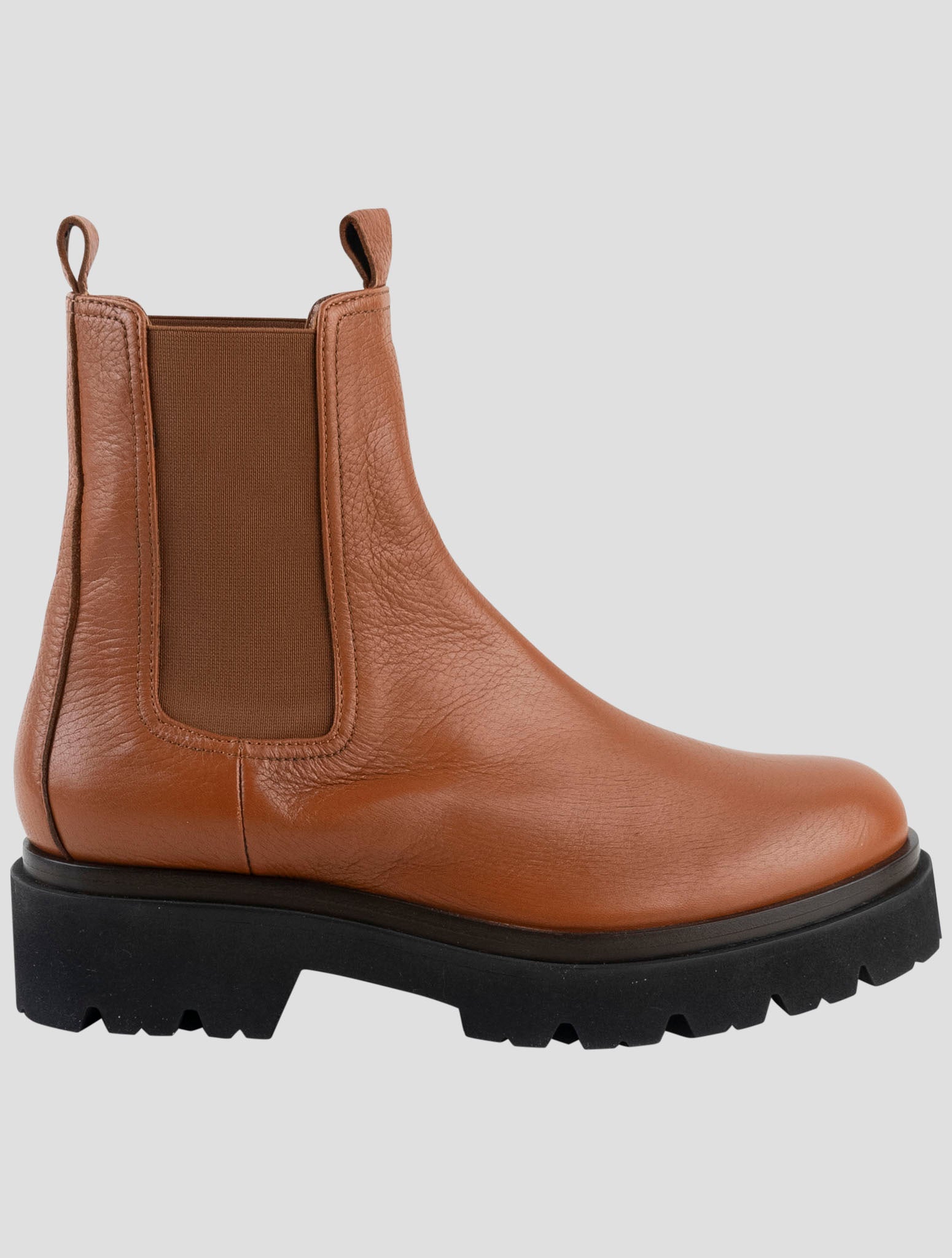 Kiton Brown Leather Boots