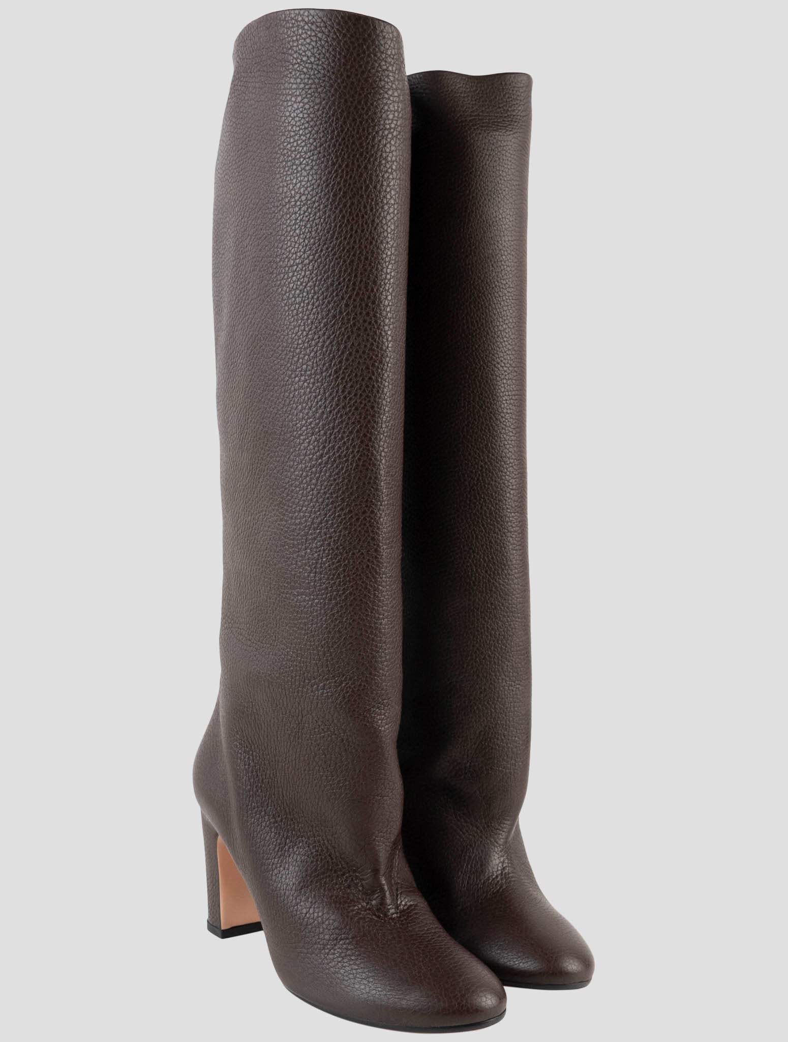 Kiton Brown Leather Boots