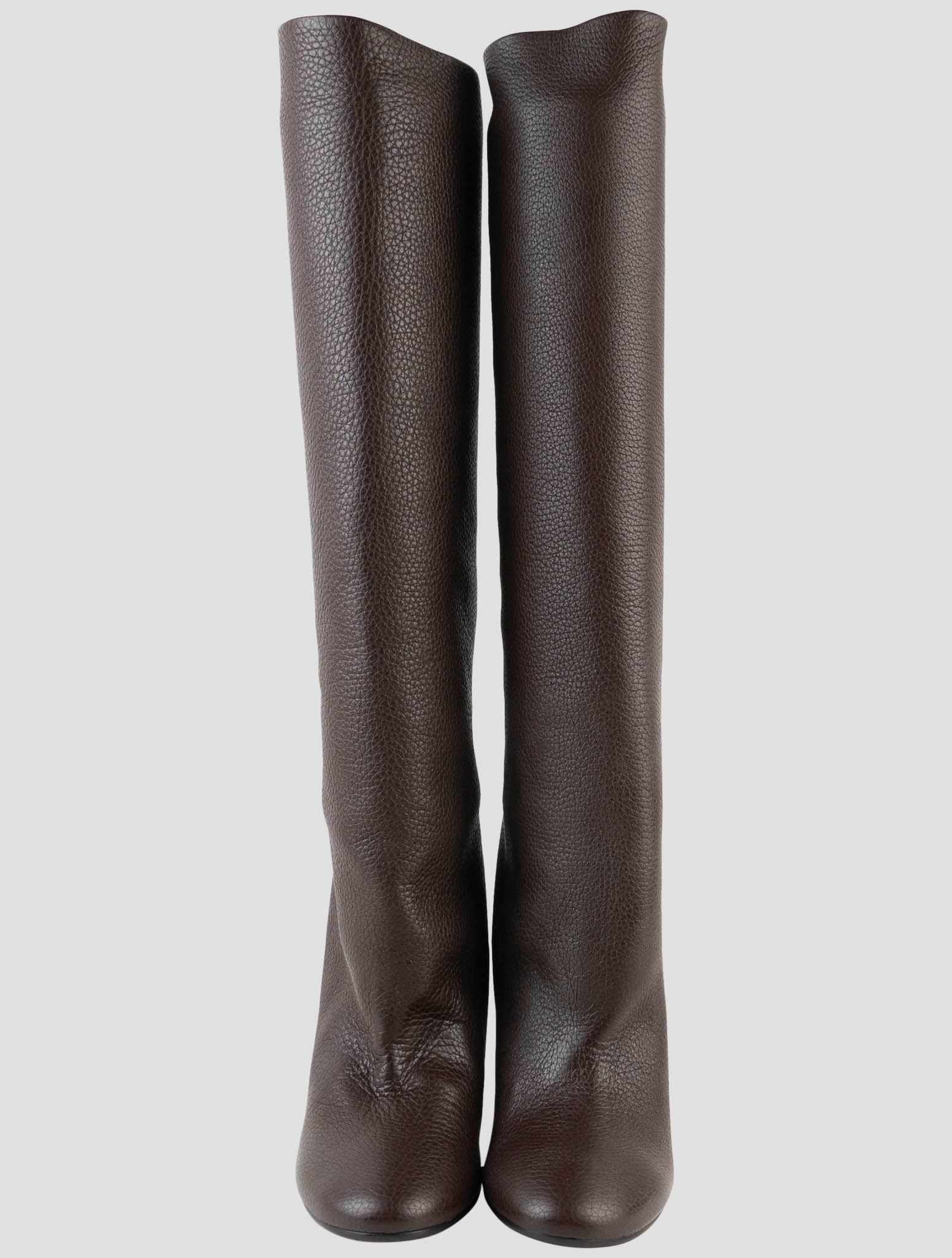 Kiton Brown Leather Boots