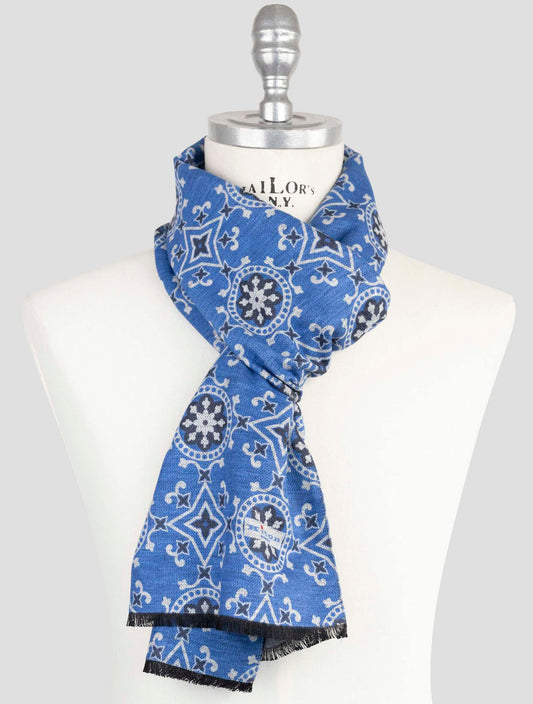 Kiton Multicolor Silk Scarf